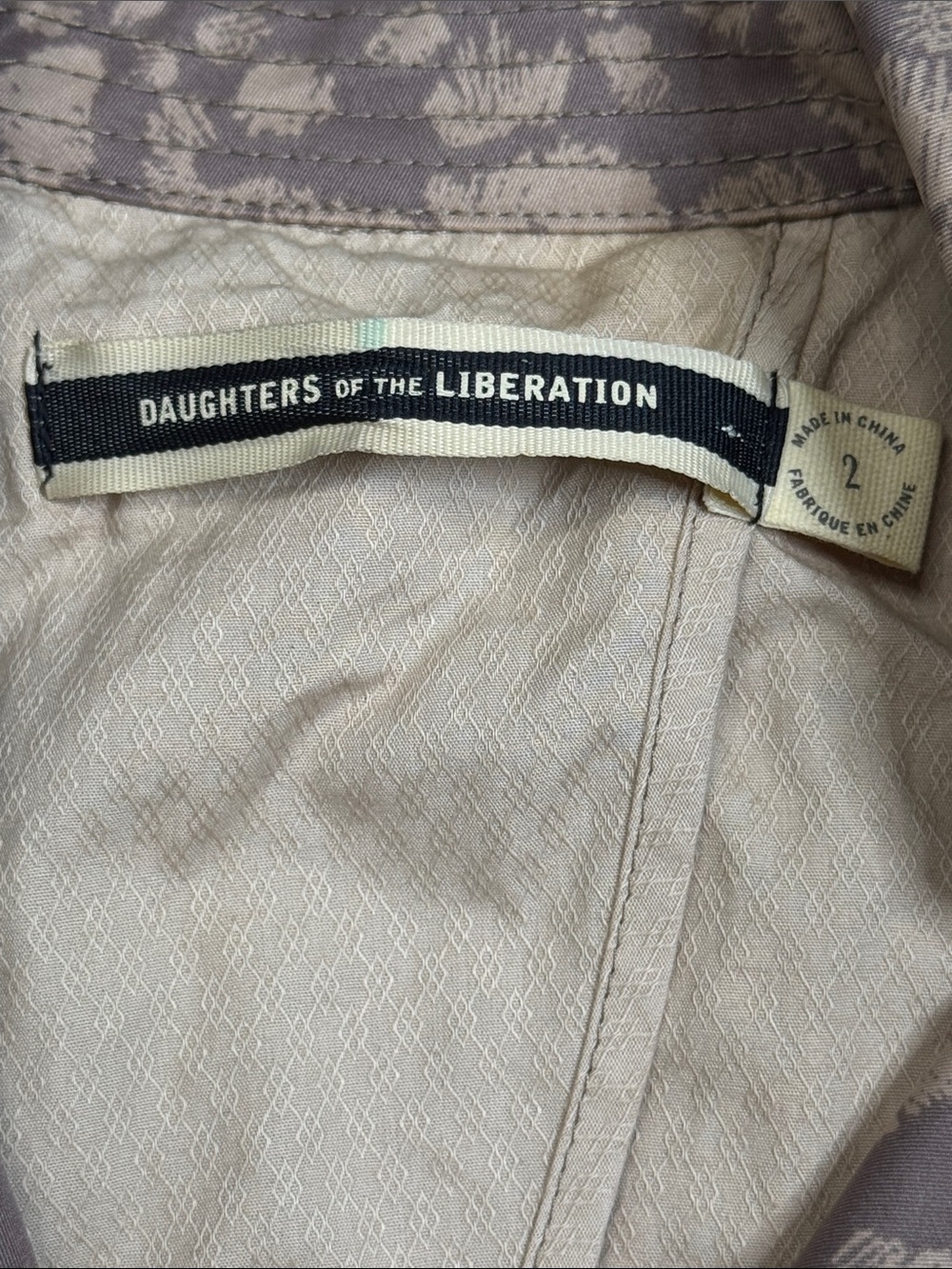 ANTHROPOLOGIE DAUGHTERS OF THE LIBERATION SUBTLE SURVIVAL LEOPARD PRINT COAT - Picture 14 of 15